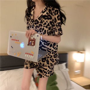 Classic Leopard print pajama set